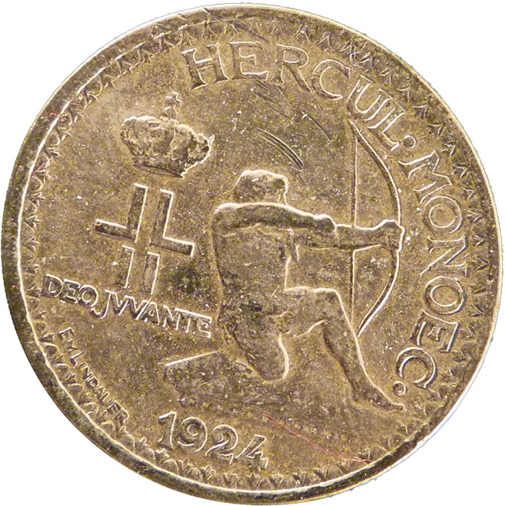 Louis II, Monaco, 1Franc