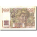 France, 100 Francs, 100 F 1945-1954 ''Jeune Paysan'', 1954, KM:128d, 1954-01-07