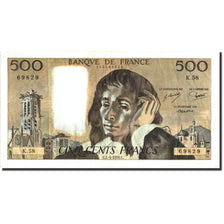 Banknote, France, 500 Francs, 500 F 1968-1993 ''Pascal'', 1976, 1976-04-01
