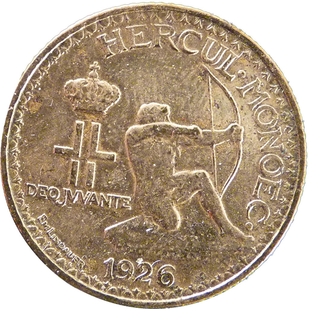Louis II, Monaco, 1Franc