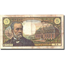 France, 5 Francs, 5 F 1966-1970 ''Pasteur'', 1966, 1966-05-05, KM:146a, TB+
