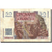 Geldschein, Frankreich, 50 Francs, 50 F 1946-1951 ''Le Verrier'', 1946