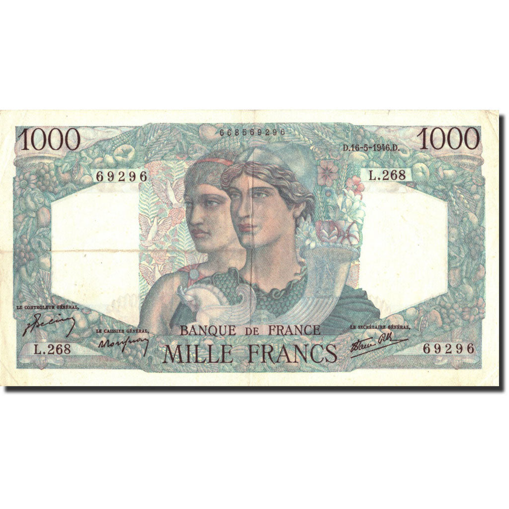 Billet, France, 1000 Francs, 1946, 1946-05-16, TTB, KM:130a