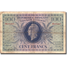 Francia, 100 Francs, 1943-1945 Marianne, 1943, KM:105a, 1943-10-02, RC+