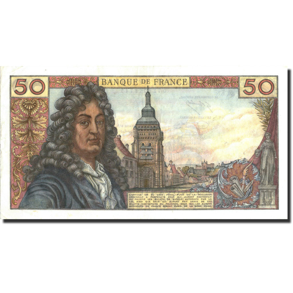 France, 50 Francs, 50 F 1962-1976 ''Racine'', 1976, KM:148f, 1976-01-02
