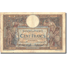 France, 100 Francs, 100 F 1908-1939 ''Luc Olivier Merson'', 1919, KM:71a