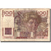 Geldschein, Frankreich, 100 Francs, 100 F 1945-1954 ''Jeune Paysan'', 1946