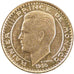 MONACO, 10 Francs, 1950, KM #E24, MS(65-70), Aluminium-Bronze, Gadoury #139,...