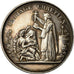 France, Medal, Mariage Chrétien, Religions & beliefs, MS(60-62), Silver