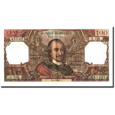 France, 100 Francs, 100 F 1964-1979 ''Corneille'', 1967, KM:149b, 1967-04-06