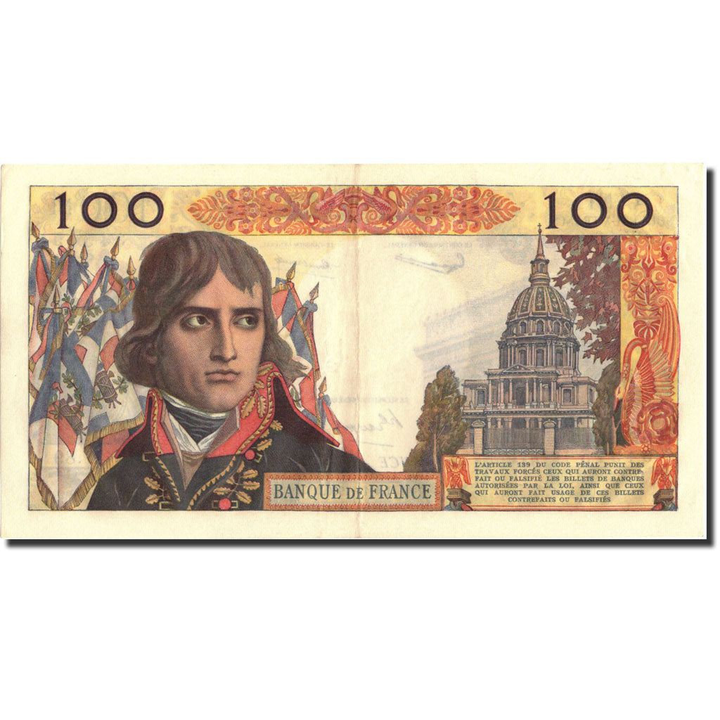France, 100 Nouveaux Francs, 100 NF 1959-1964 ''Bonaparte'', 1960, KM:144a