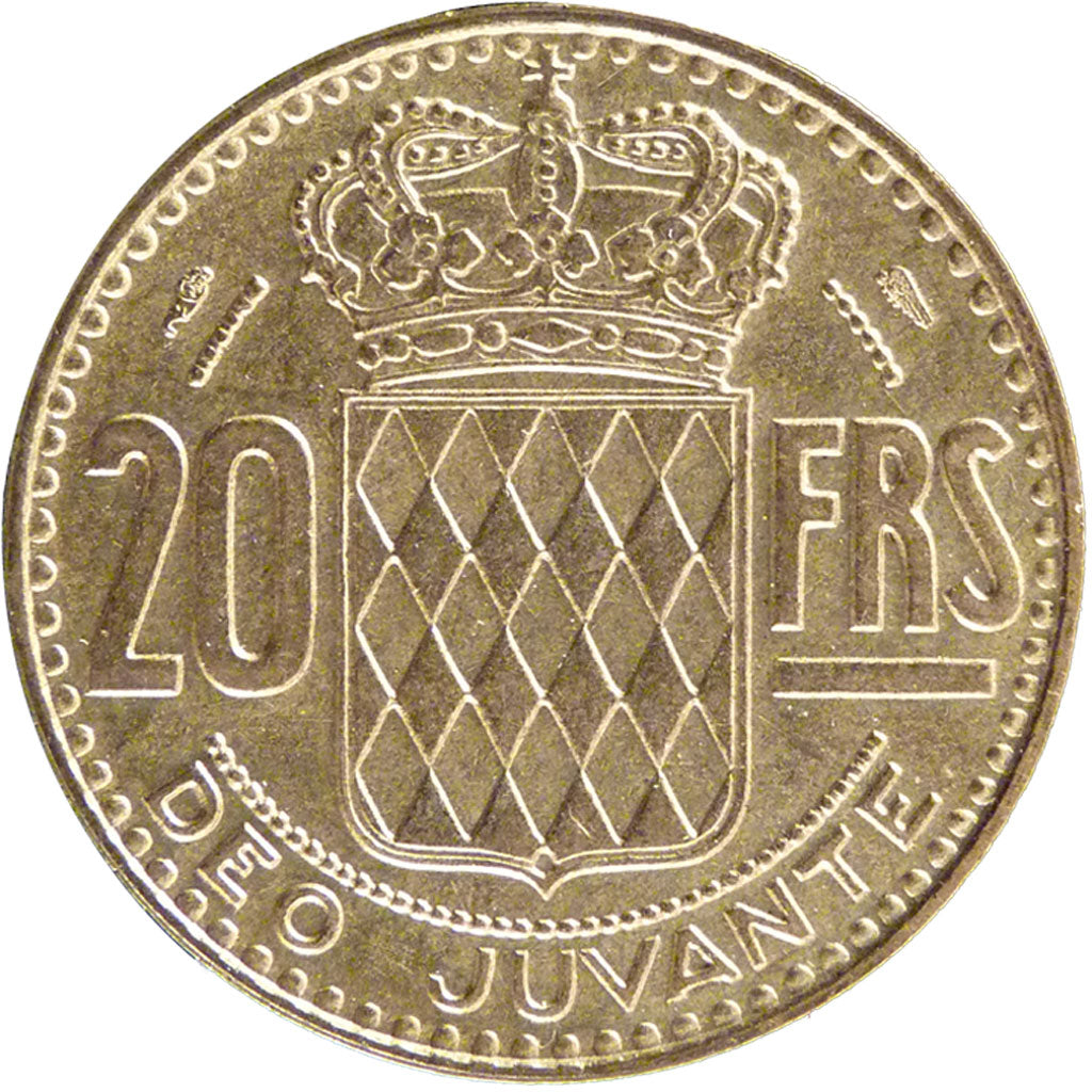 Rainier III, Monaco, 20 Francs