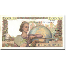 Billet, France, 10,000 Francs, 10 000 F 1945-1956 ''Génie Français'', 1955