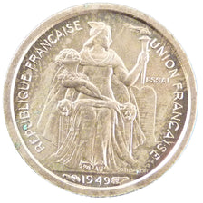Coin, New Caledonia, 50 Centimes, 1949, Paris, MS(65-70), Copper-nickel