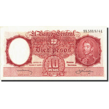 Banknote, Argentina, 10 Pesos, undated  (1969-71), undated  (1969-71), KM:270c