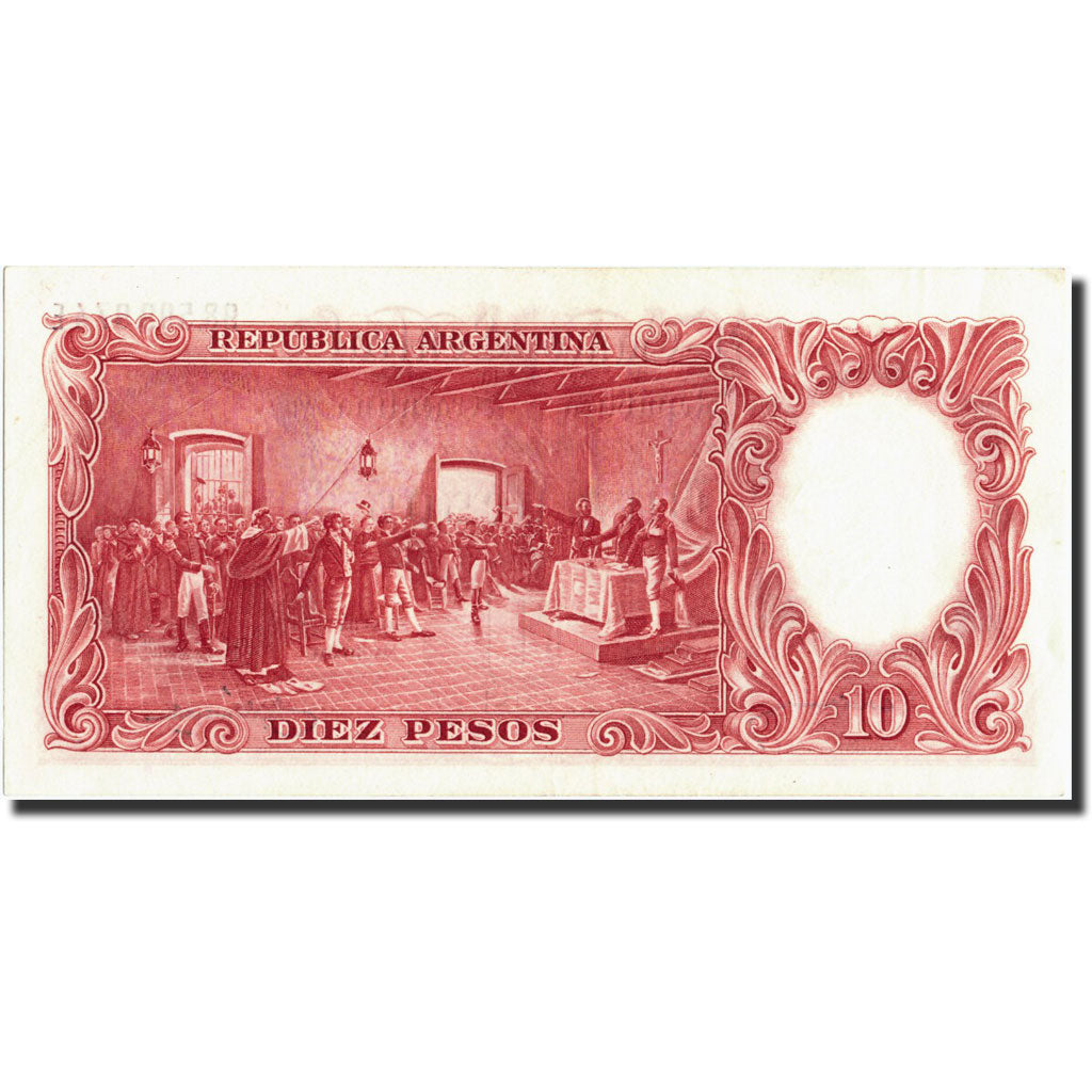 Banknote, Argentina, 10 Pesos, undated  (1969-71), undated  (1969-71), KM:270c