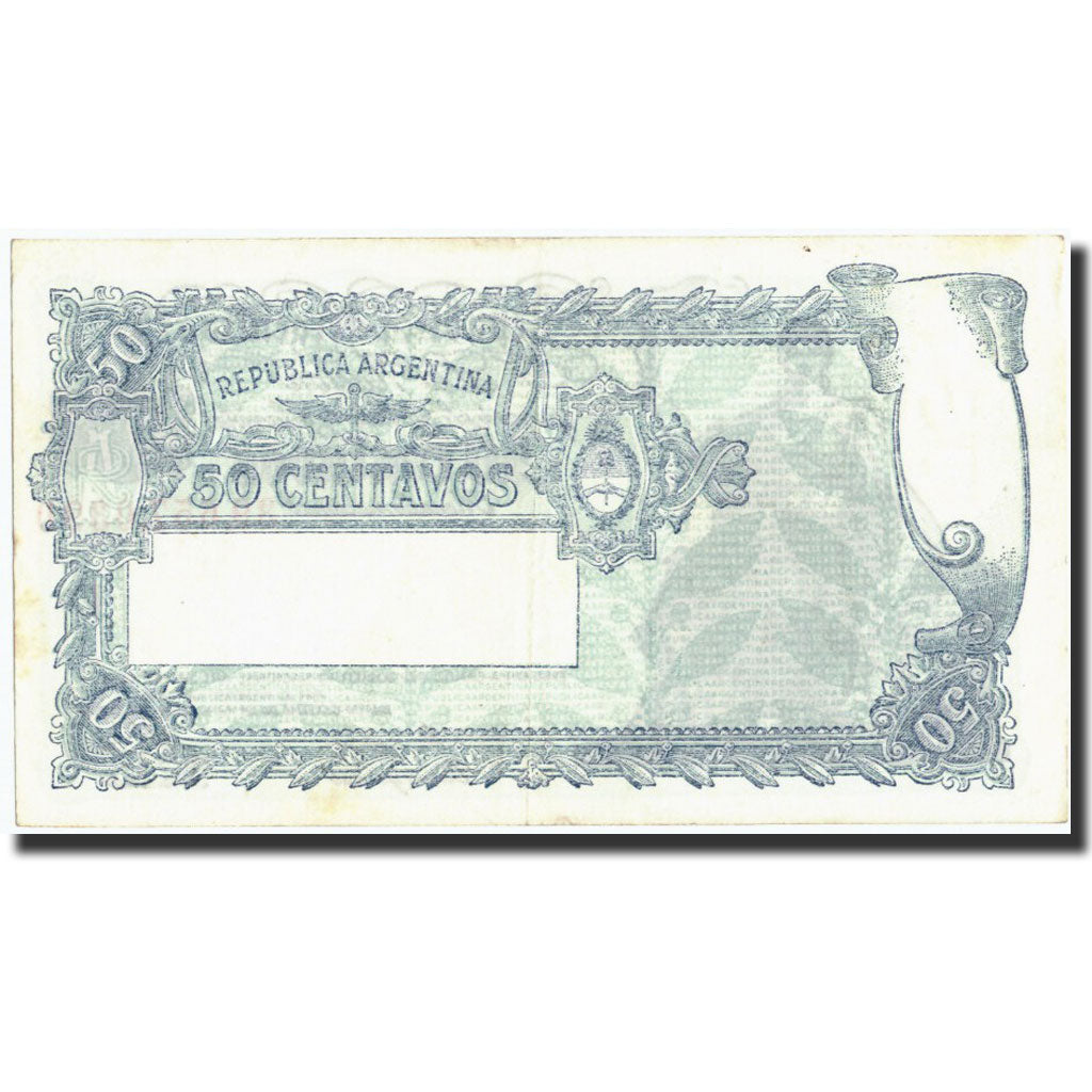 Argentina, 50 Centavos, Undated (1942-48), KM:250a, undated ( 1942-48)