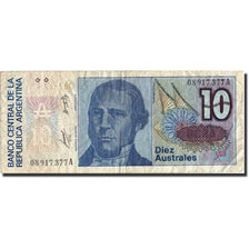 Banknote, Argentina, 10 Australes, Undated (1985-89), Undated (1985-1989)