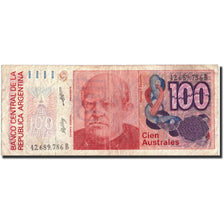 Banknote, Argentina, 100 Australes, Undated (1985-90), undated (1985-90)