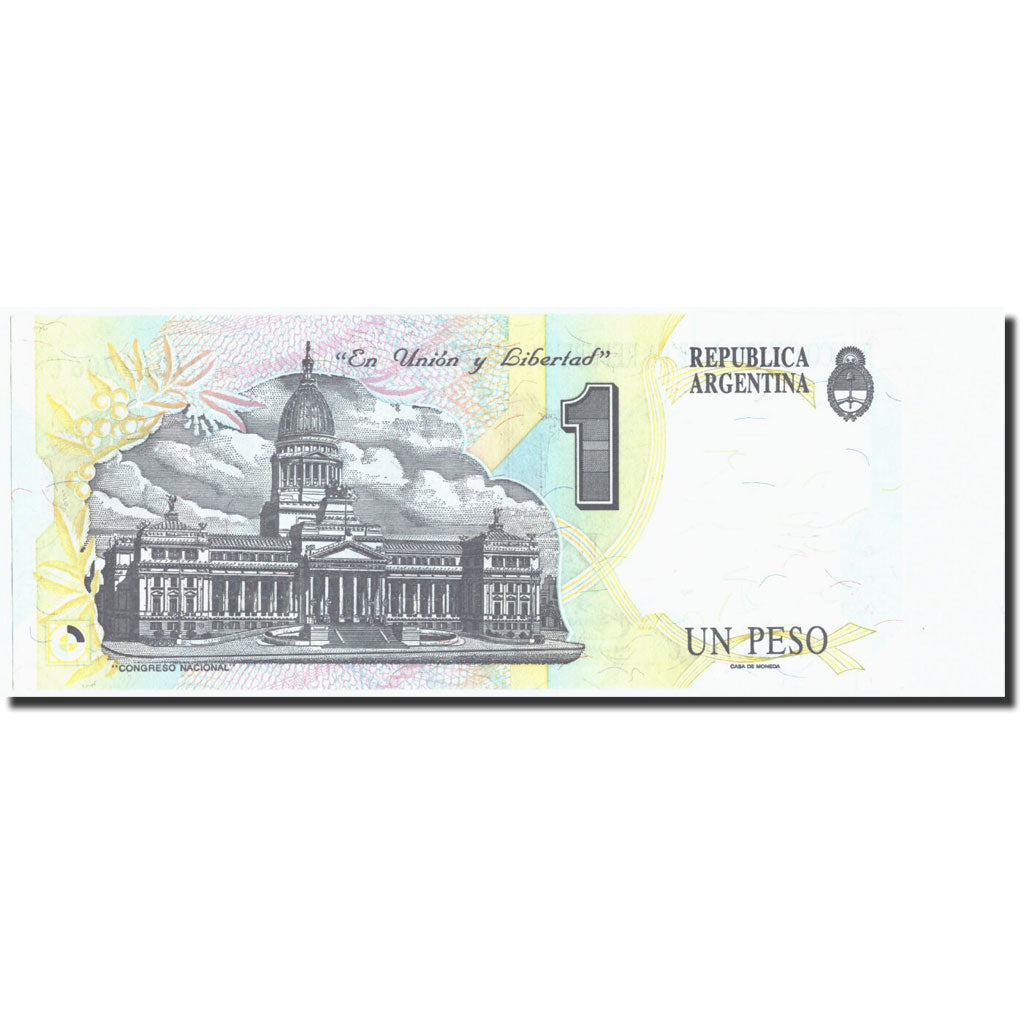 Banknote, Argentina, 1 Peso, Undated (1992-1994), Undated (1992-1994), KM:339b