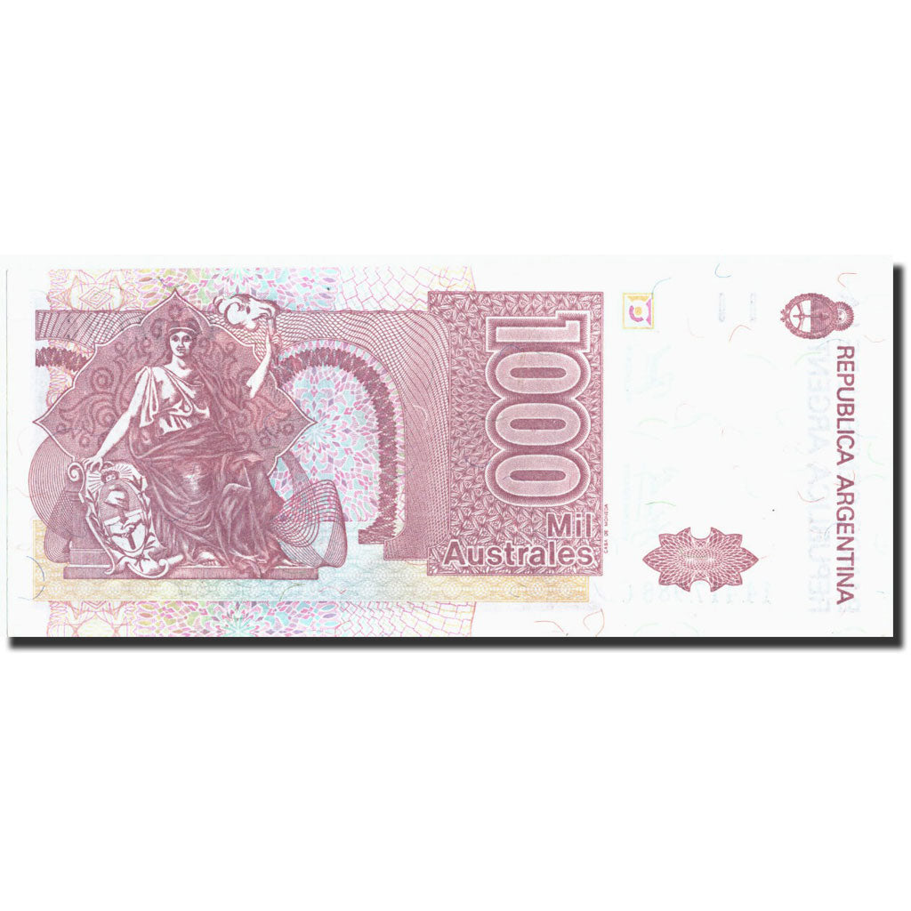Billet, Argentine, 1000 Australes, Undated (1988-90), Undated (1988-1990)