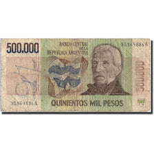 Banknote, Argentina, 500,000 Pesos, undated (1980-83), undated (1980-83)