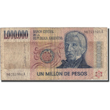 Argentina, 1,000,000 Pesos, Undated (1981-93), KM:310, undated (1981-83)