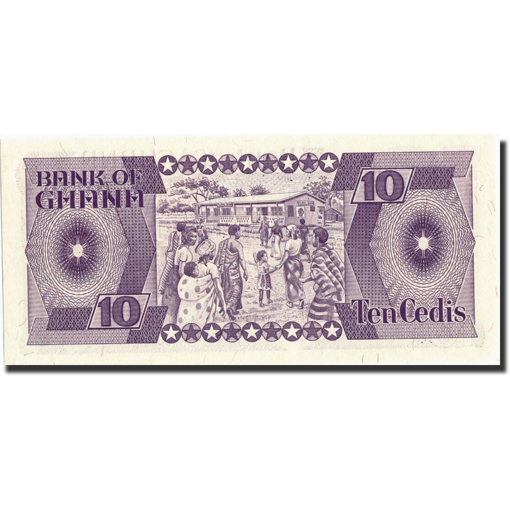 Banknote, Ghana, 10 Cedis, 1984, 1984-05-15, KM:23a, UNC(65-70)