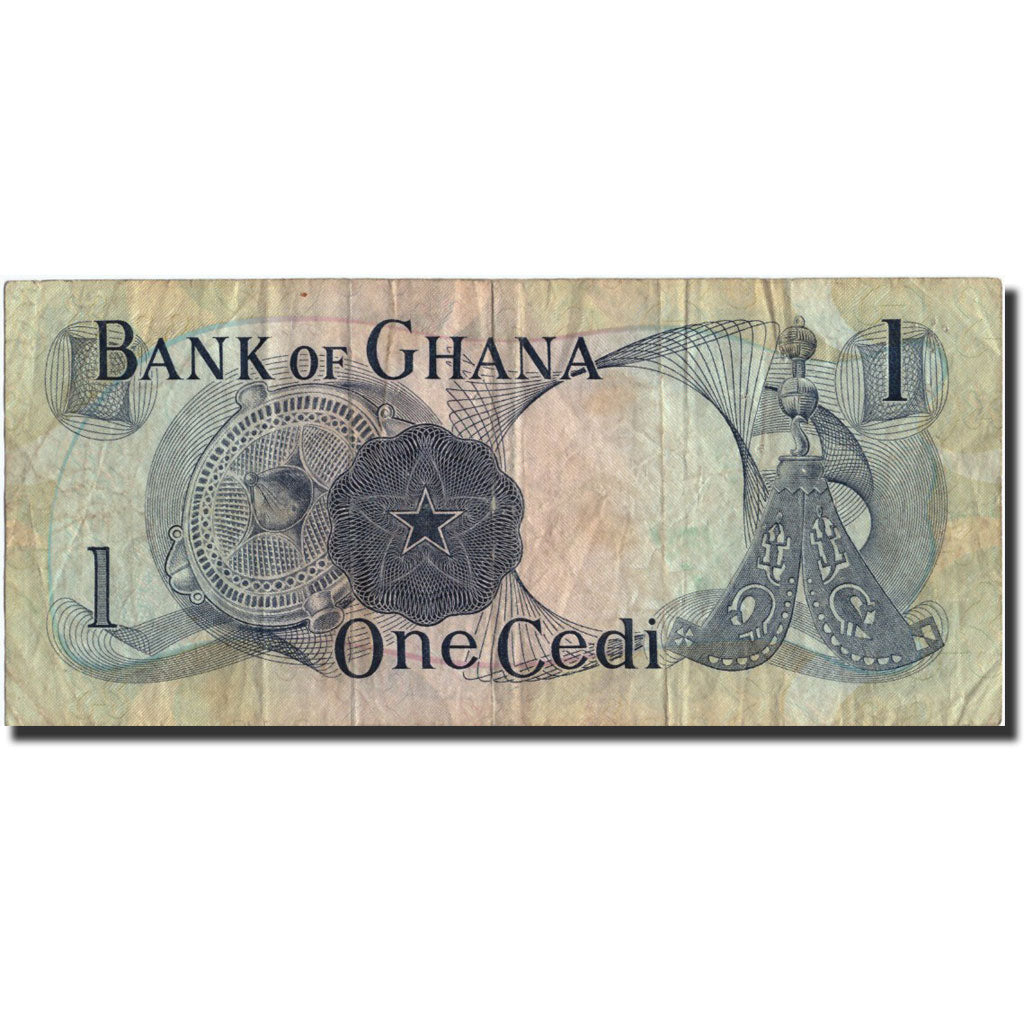 Geldschein, Ghana, 1 Cedi, 1969, 1969-01-08, KM:10b, S
