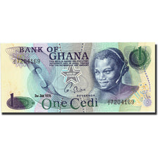 Ghana, 1 Cedi, 1976, 1976-01-02, KM:13c, UNC(63)