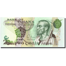 Geldschein, Ghana, 2 Cedis, 1977, 1977-01-02, KM:14c, UNZ