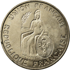 Monnaie, FRENCH OCEANIA, Franc, 1948, FDC, Bronze-Nickel, Lecompte:5