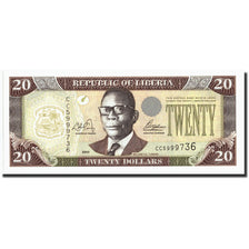 Liberia, 20 Dollars, 2003, 2003, KM:28a, UNC(65-70)