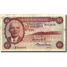 Malawi, 10 Shillings, 1964, 1964, KM:2Aa, TB