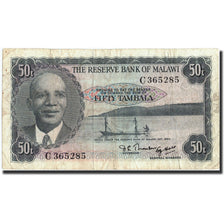 Banknote, Malawi, 50 Tambala, 1964, 1964, KM:5a, VF(20-25)