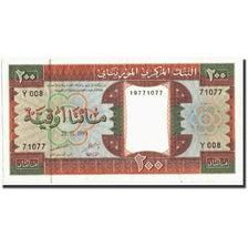 Banconote, Mauritania, 200 Ouguiya, 1993, KM:5e, 1993-11-28, SPL-