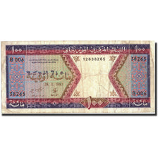 Mauritania, 100 Ouguiya, 1983, 1983-11-28, KM:4b, AU(50-53)