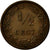 Moneta, Holandia, William III, 1/2 Cent, 1886, EF(40-45), Bronze, KM:109.1