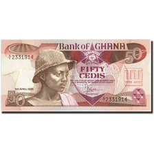 Ghana, 50 Cedis, 1985, 1985-04-01, KM:25, UNC