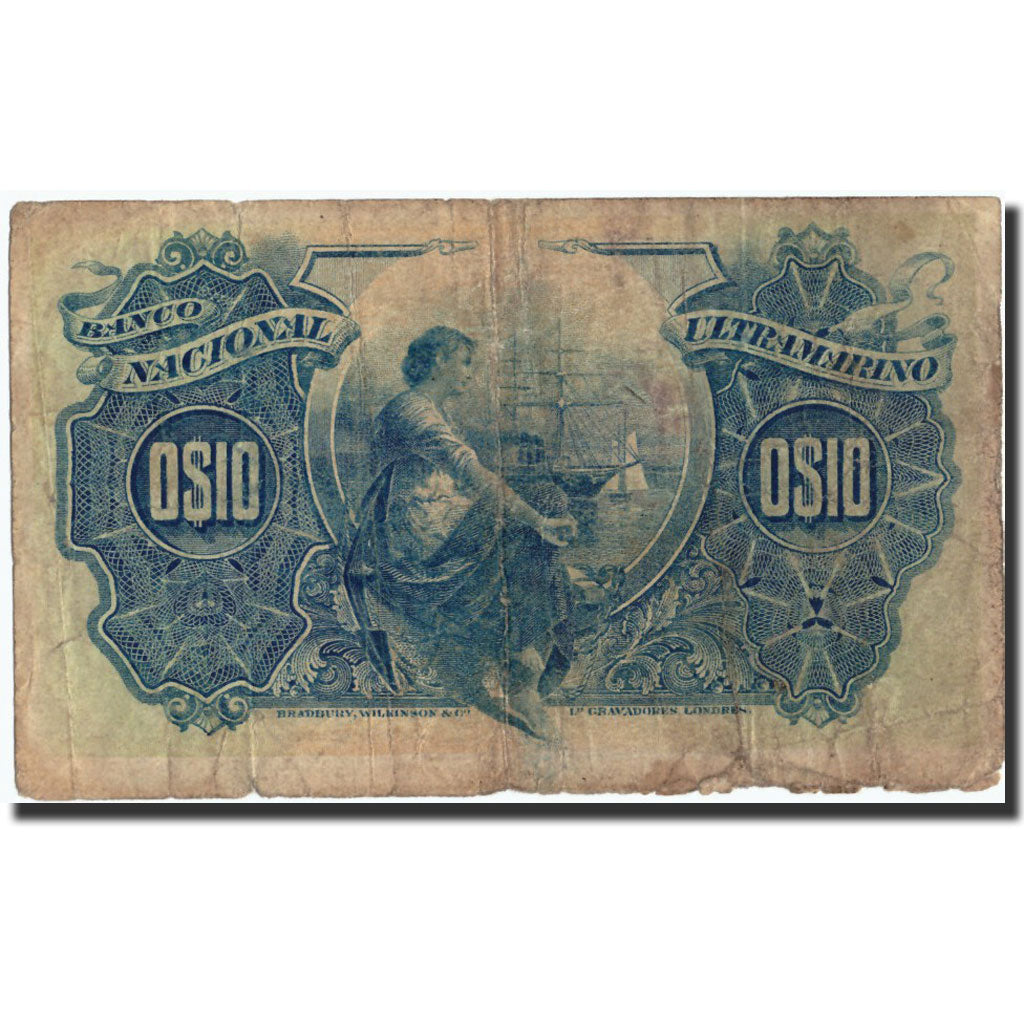 Banconote, Mozambico, 10 Centavos, 1914, KM:56, 1914-11-05, B