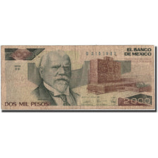 Geldschein, Mexiko, 2000 Pesos, 1989, 1989-03-28, KM:86c, S