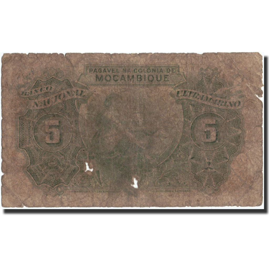 Banconote, Mozambico, 5 Escudos, 1945, KM:94, 1945-11-29, B
