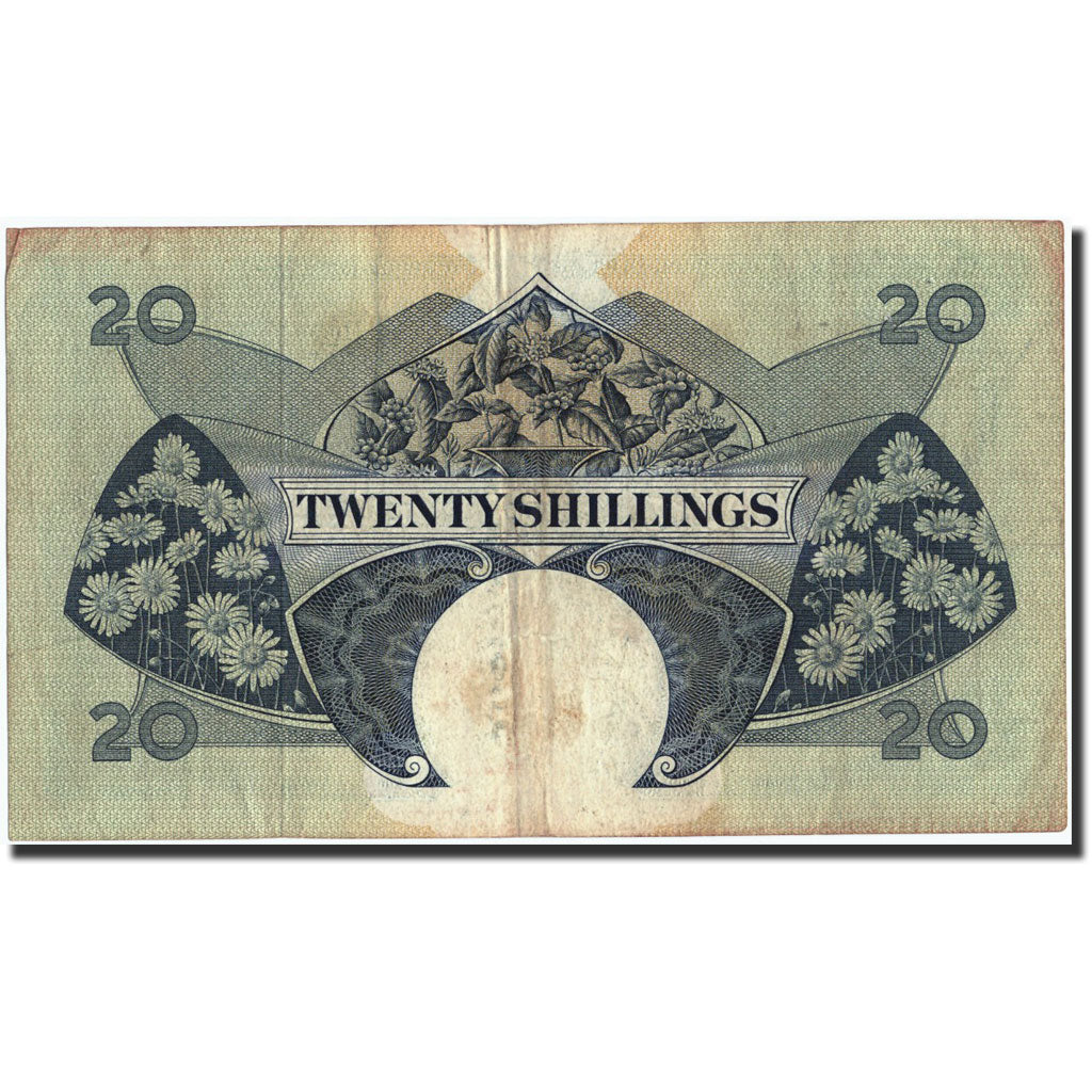 Banknote, EAST AFRICA, 20 Shillings, Undated (1961-63), Undated, KM:39