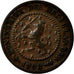 Coin, Netherlands, Wilhelmina I, 1/2 Cent, 1898, EF(40-45), Bronze, KM:109.2