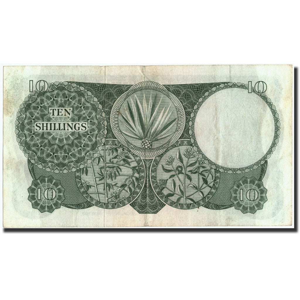 EAST AFRICA, 10 Shillings, Undated (1964), KM:46a, EF(40-45)
