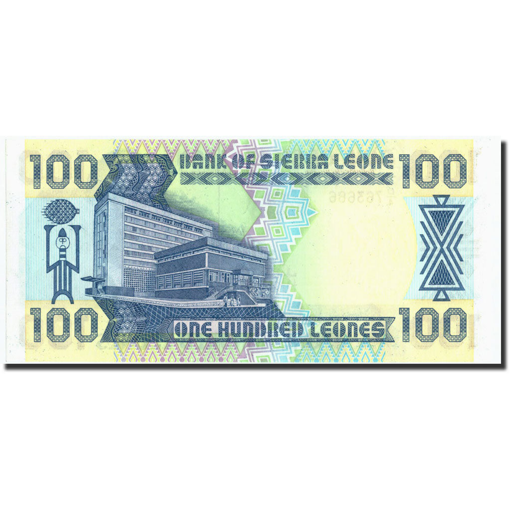 Banknote, Sierra Leone, 100 Leones, 1988, 1988-04-27, KM:18a, UNC(65-70)