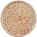 NETHERLANDS, 1/2 Cent, 1922, KM #138, AU(50-53), Bronze, 14, 1.20