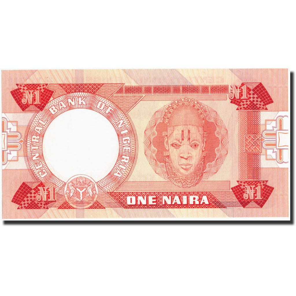 Nigeria, 1 Naira, undated (1979-86), KM:19c, UNC(65-70)