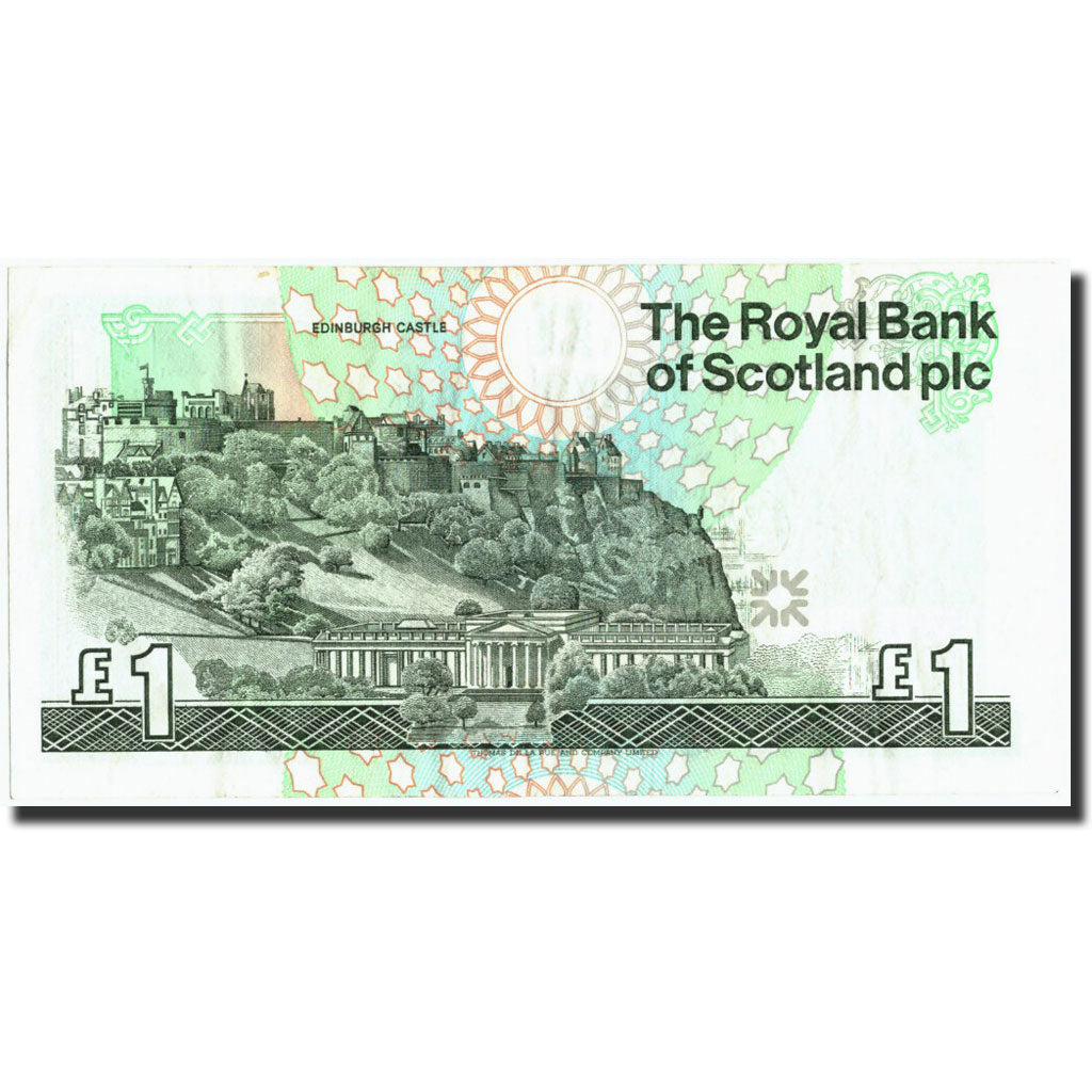 Scotland, 1 Pound, 1989, KM:351a, 1989-07-26, EF(40-45)