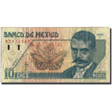 Mexico, 10 Pesos, 1994, KM:105a, 1994-05-06, VF(20-25)
